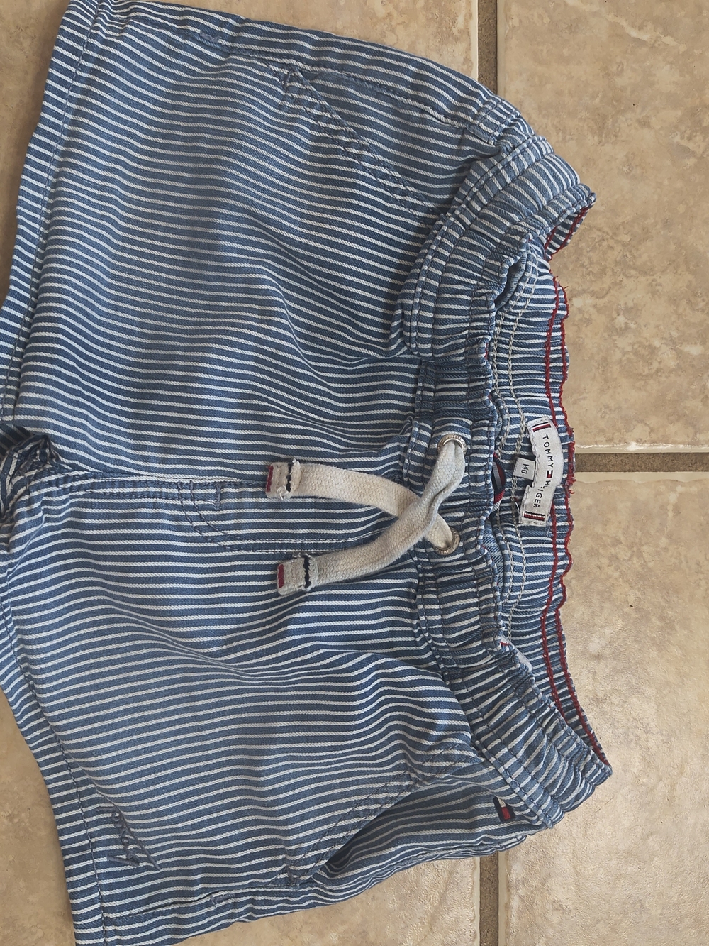 Tommy Hilfiger Blue Stripe Kids Shorts